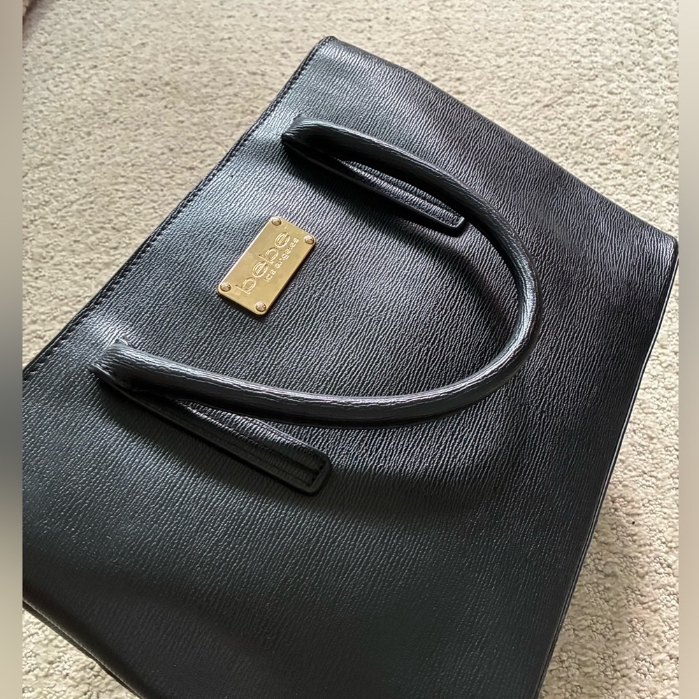 BEBE Tote Office Bag Black - Picture 12 of 17